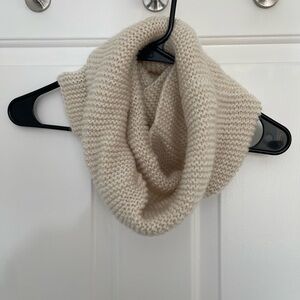 Cream Knit Infinity Scarf - Women Accessories Scarves & Wraps